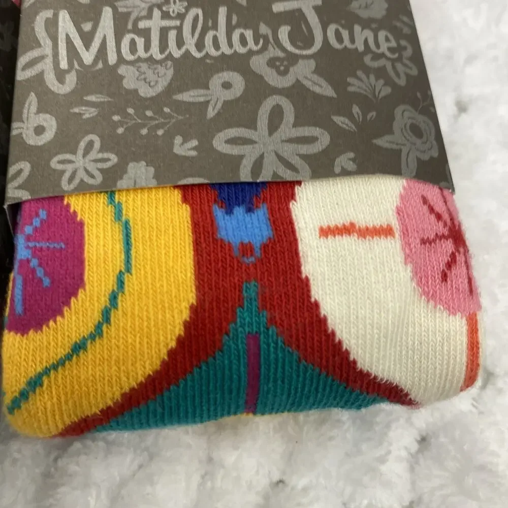 Matilda Jane Knee Socks NWT 3 Pairs Of Size M